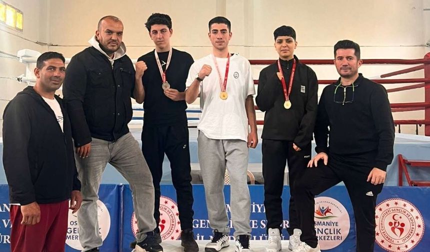 Toprakkale’nin Genç Yumrukları Türkiye Şampiyonası Yolunda: Bursa Bileti Alındı!