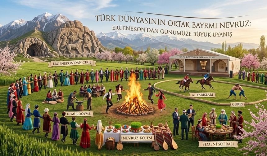 Türk Dünyasının Ortak Bayramı Nevruz: Ergenekon’dan Günümüze Büyük Uyanış