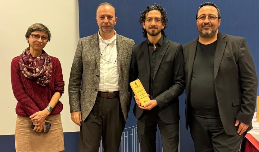 Yakın Doğu Üniversitesi öğrencisi Yahya El Mouahhid’e animasyon yarışmasında birincilik