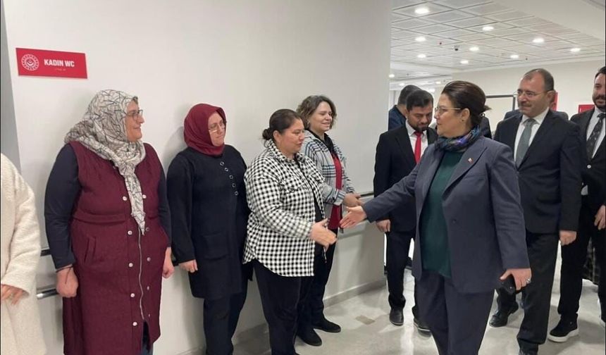 Yanık, Temelini Attığı Huzurevinde Büyüklerle Buluştu