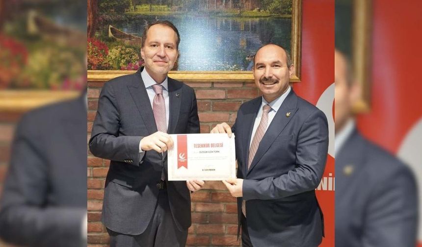 Yeniden Refah Partisi Osmaniye Merkez İlçe Başkanı Değişti: İşte Göreve Getirilen İsim