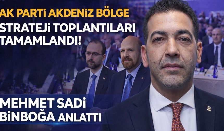 AK Parti Osmaniye Teşkilatı Antalya Strateji Kampını Tamamladı