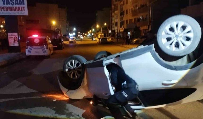 Arsuz’da Korkutan Kaza