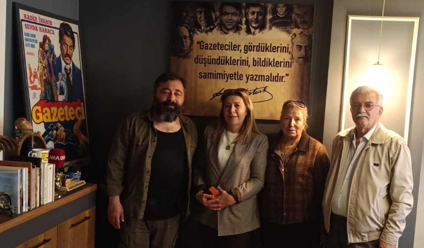 DİSK Dev Emekli-Sen’den Hasret Gazetesi’ne Ziyaret