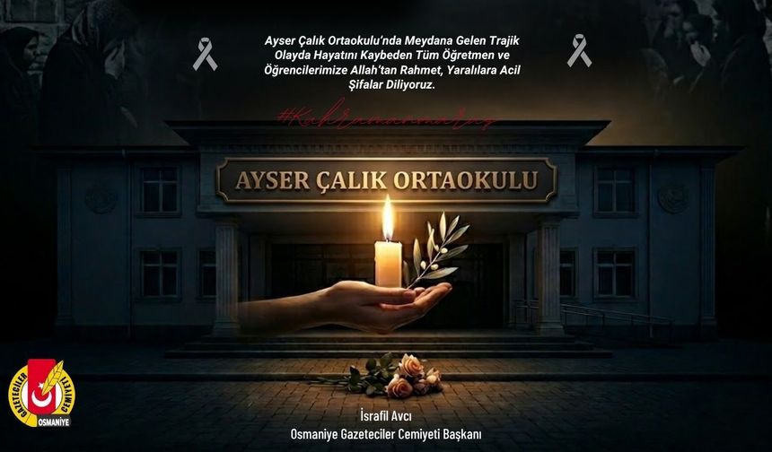 OGC Başkanı İsrafil Avcı’dan Kahramanmaraş İçin Taziye Mesajı