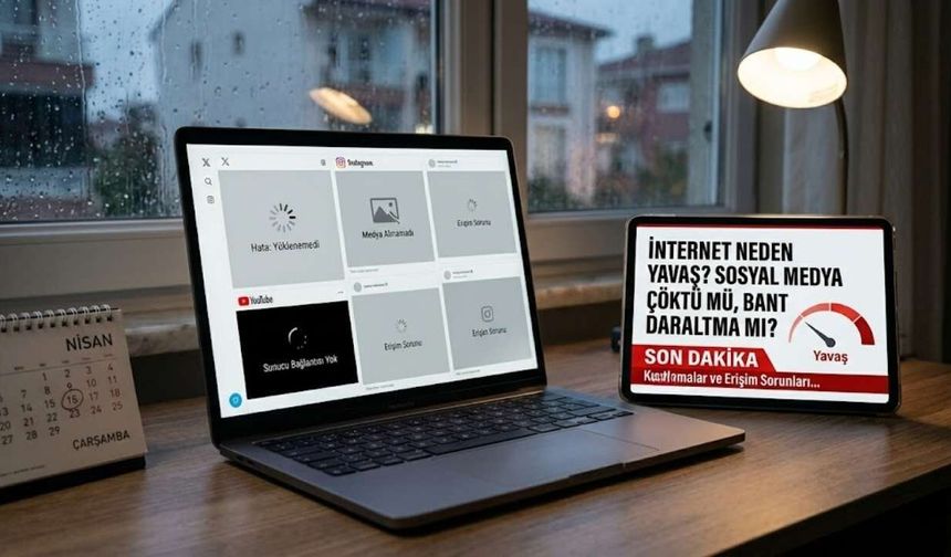İnternet Neden Yavaş? Sosyal Medya Çöktü mü, Bant Daraltma mı Geldi? İnternet Ne Zaman Düzelecek?