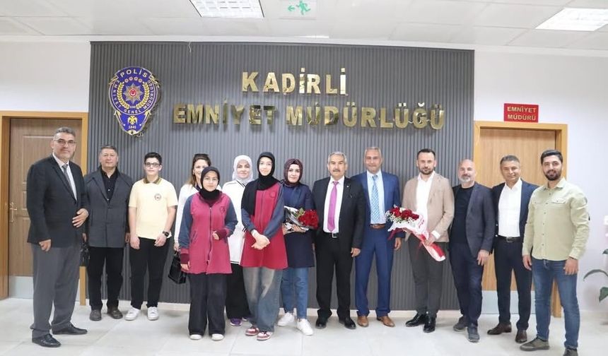 Kadirli’de Polis Haftası’nda Anlamlı Ziyaret