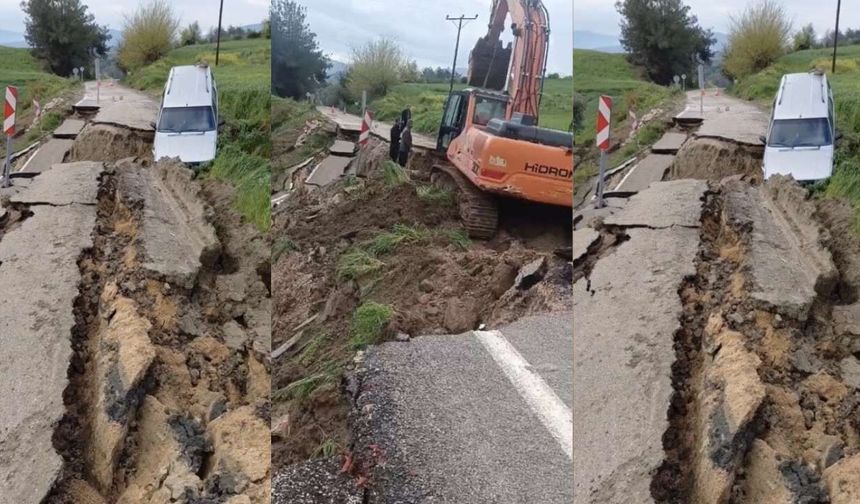 Kadirli’de Sağanak Bilançosu: Köy Yolları Çöktü, Ulaşım Aksadı