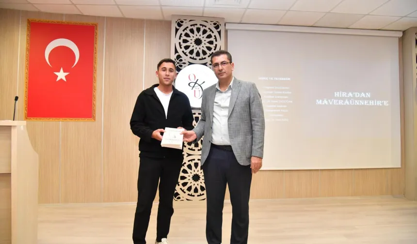 Osmaniye Korkut Ata Üniversitesi'nde Hira'dan Maveraünnehir'e Programı Düzenlendi