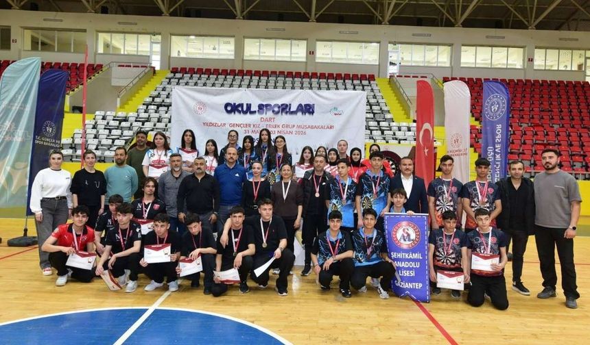 Osmaniye'de Dart Türkiye Finalleri Bileti Alan Okullar Belli Oldu