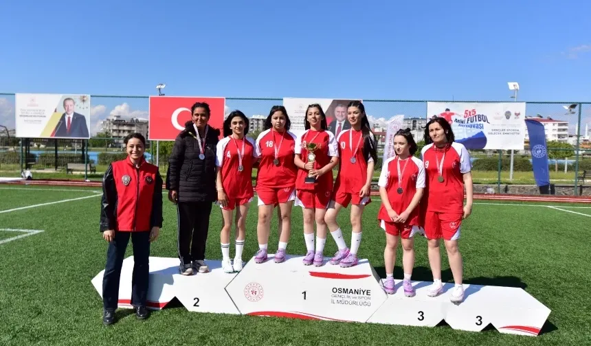 Osmaniye’de “Gelecek Güvende 5x5 Futbol Turnuvası” Tamamlandı