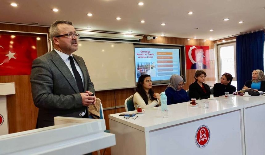 Osmaniyeli Gençler Dikkat! Geleceğin Meslekleri Bu Okulda Tanıtıldı