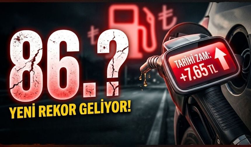 Saatler Kaldı! Motorine 7.65 TL'lik Dev Zam İçin Tarih Verildi!