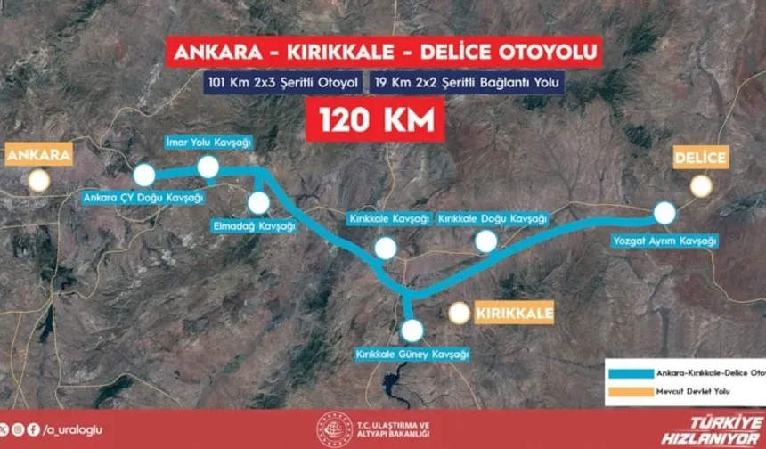 42 İli Birbirine Bağlayacak Otoyolda Son Durum Açıklandı