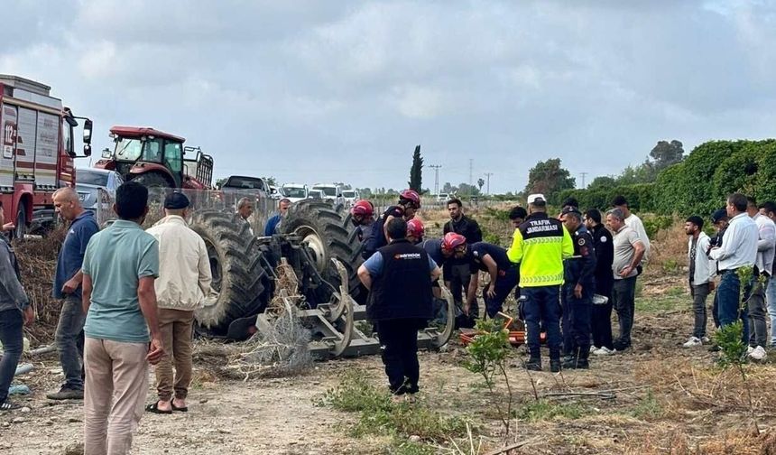 Adana Yüreğir’de Traktör Kazası: Sürücü Hayatını Kaybetti