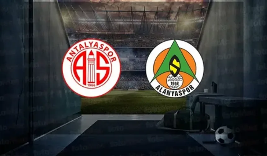 Antalyaspor - Alanyaspor Maçı Ne Zaman, Saat Kaçta, Hangi Kanalda, Nereden İzlenir, İlk 11'ler, Muhtemel 11'ler