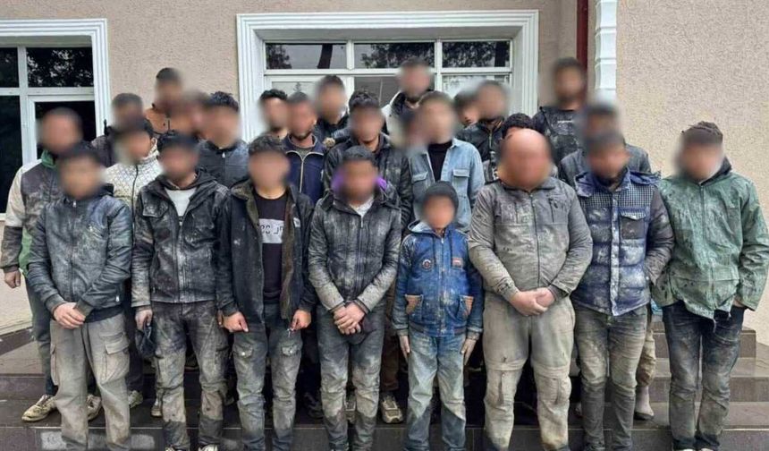 Hatay’da Dron Destekli Operasyon: 37 Düzensiz Göçmen Yakalandı