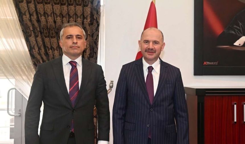 Osmaniye Belediye Başkanı Çenet’ten Vali Serdengeçti’ye Ziyaret