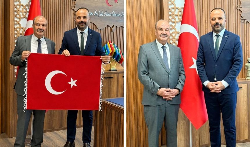 İsviçre Türk Federasyon Başkanı'ndan Başhekim Hakkoymaz’a Hayırlı Olsun Ziyareti