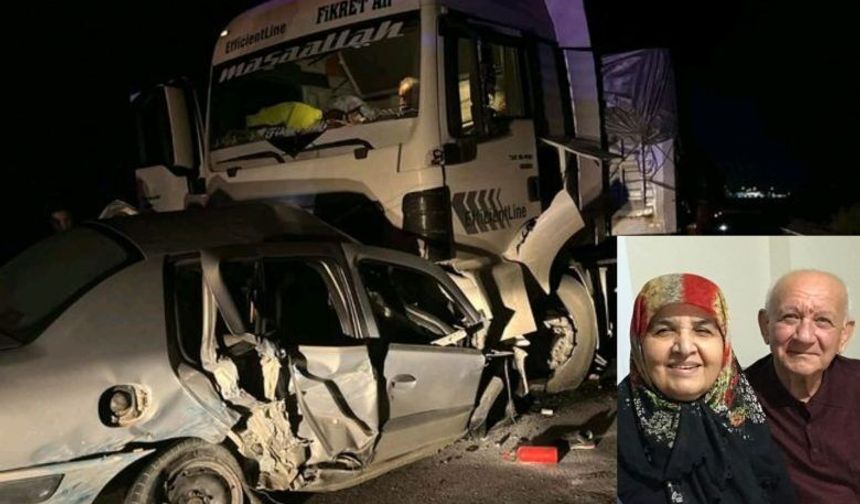 Kadirli’den İstanbul’a Giden Çift Niğde’de Hayatını Kaybetti