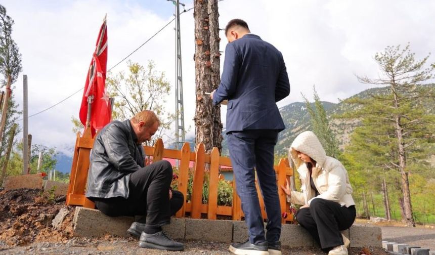 Kahramanmaraş’ta Şehit Öğretmen Ayla Kara’nın Evladı Furkan Kara "Annemle Gurur Duyuyorum"