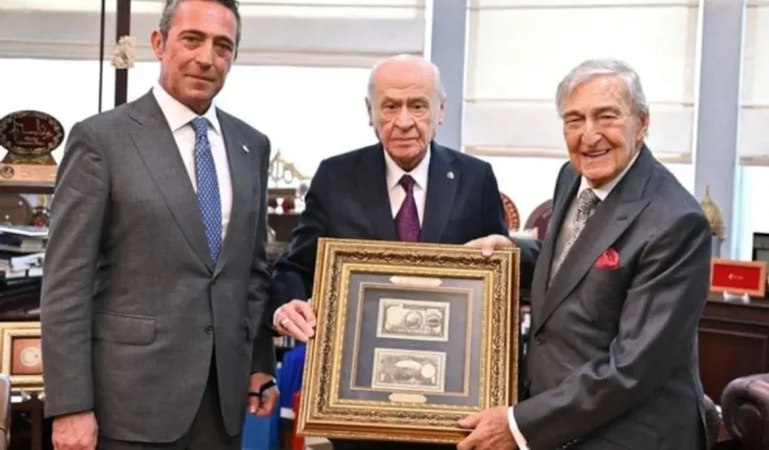 Koç Ailesi’nden Bahçeli’ye Tarihi Hediyenin Sırrı Ne?