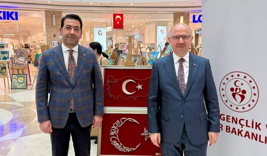 Osmaniye’de Gençlerin Sanat Eserleri Park 328 AVM’de Görücüye Çıktı