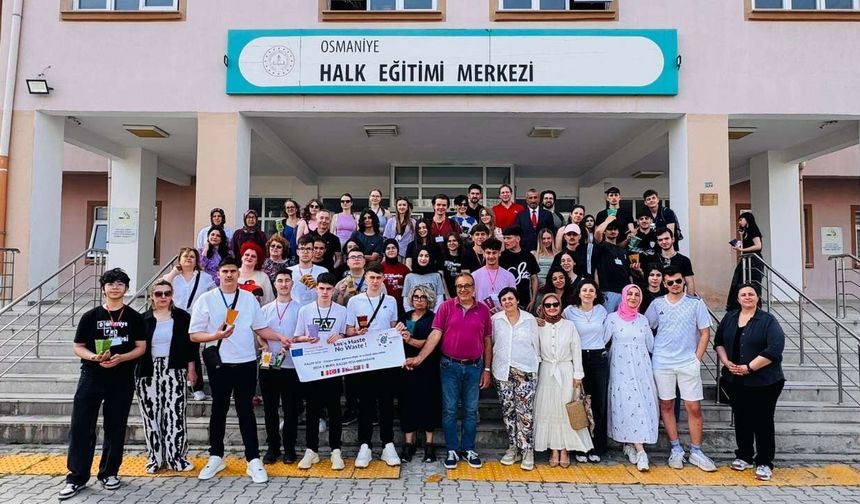 6 Ülke, Tek Amaç!Osmaniye’de Erasmus Rüzgarı!
