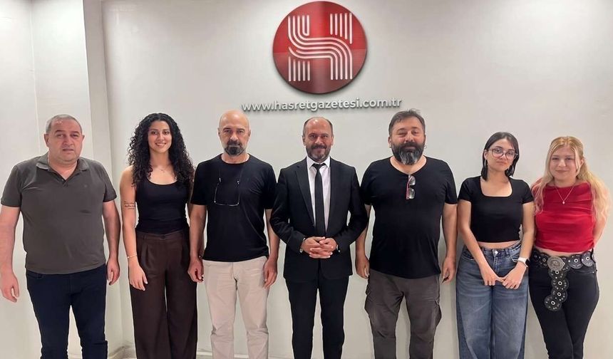 Osmaniye CHP Merkez İlçe Başkanı Hasret Gazetesi'nde