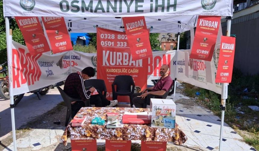 Osmaniye İHH, Yetimler ve İhtiyaç Sahipleri İçin Kolları Sıvadı