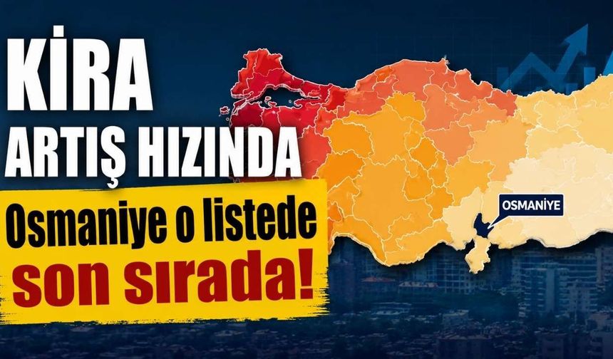 Osmaniye o listede son sırada!