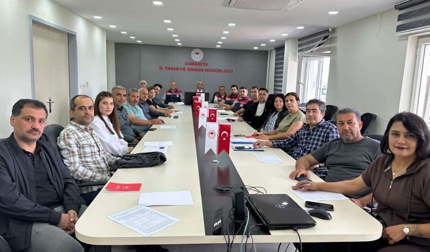 Osmaniye’de Bitki Sağlığı Masaya Yatırıldı
