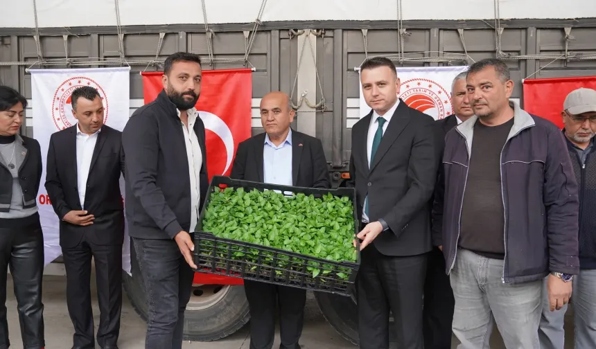 Osmaniye’de Çiftçiye Dev Destek