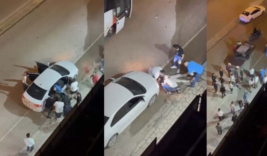 Osmaniye'de Silahlı Saldırı Kamerada! Yaralılar Var