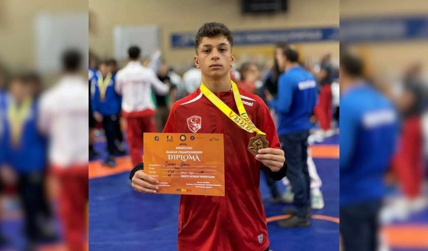 Osmaniyeli Güreşçi Avrupa'da Türkiye'yi Temsil Edecek