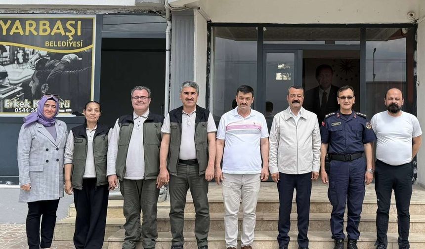 Başkan Aksoy, Komutan Kaytez ve Başkan Temiz’i Ağırladı