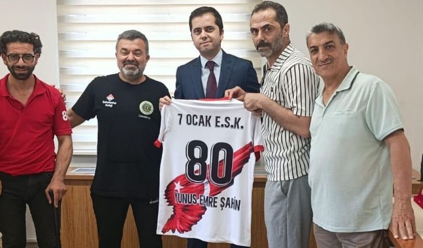7 Ocak Engelliler Spor Kulübü’nden Vali Yardımcılarına Ziyaret