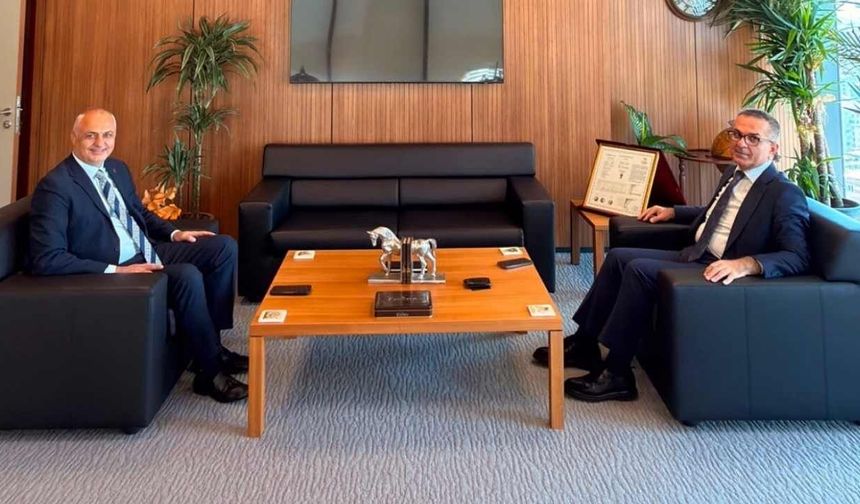 Andırın Belediye Başkanı Gökşen'den Hemşehrisi Akgün Koç'a Hayırlı Olsun Ziyareti
