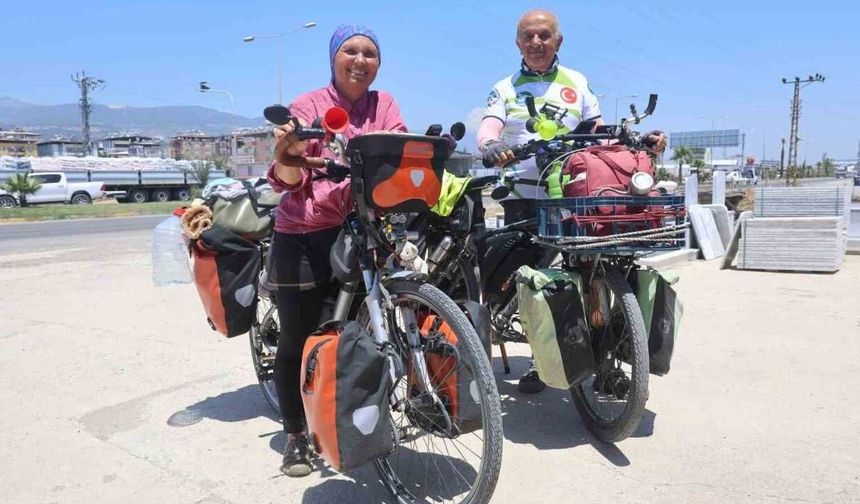 Bisikletle Isparta'dan Hatay'a 27 Günlük Yolculuk