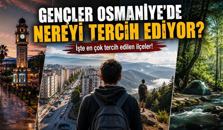 Gençler Osmaniye'nin Hangi İlçesinde Yaşamak İstiyor