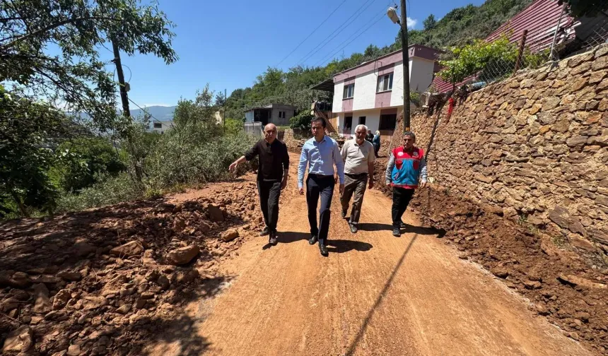 Kaymakam Şahin, Selden Zarar Gören Vatandaşı Evinde Ziyaret Etti