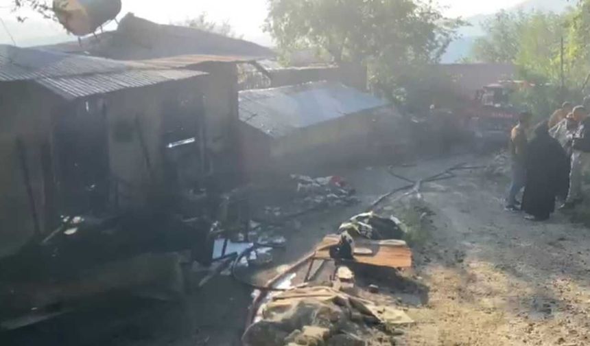 Kozan'da Yayla Evinden Ormana Sıçrayan Yangın Söndürüldü