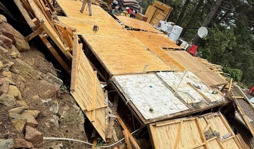 Olukbaşı Yaylası'nda Yıkım Sürüyor 225 Yapı İçin Yıkım Başladı