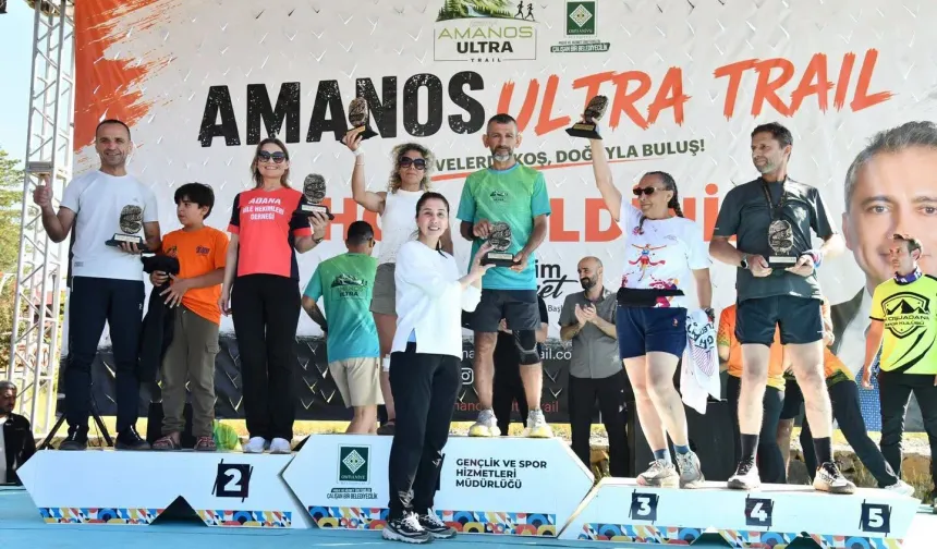 Osmaniye'de ilk kez düzenlenen Amanos Ultra Trail büyük ilgi gördü
