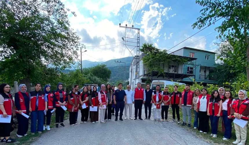 Osmaniye'de Kapı Kapı Sosyal Hizmet Çalışması!