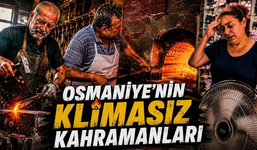 Osmaniye’nin "Klimasız Kahramanları"