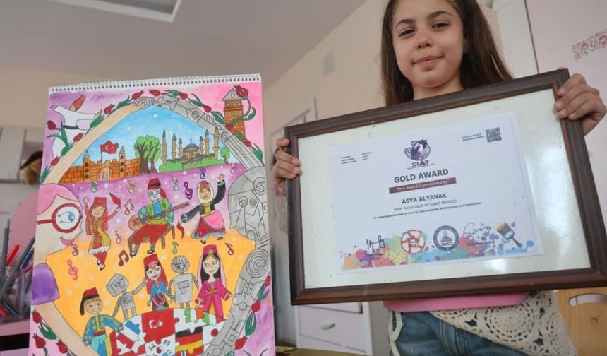 300 Bin Kişiyi Geride Bıraktı! 8 Yaşındaki Asya Dünya Birincisi Oldu