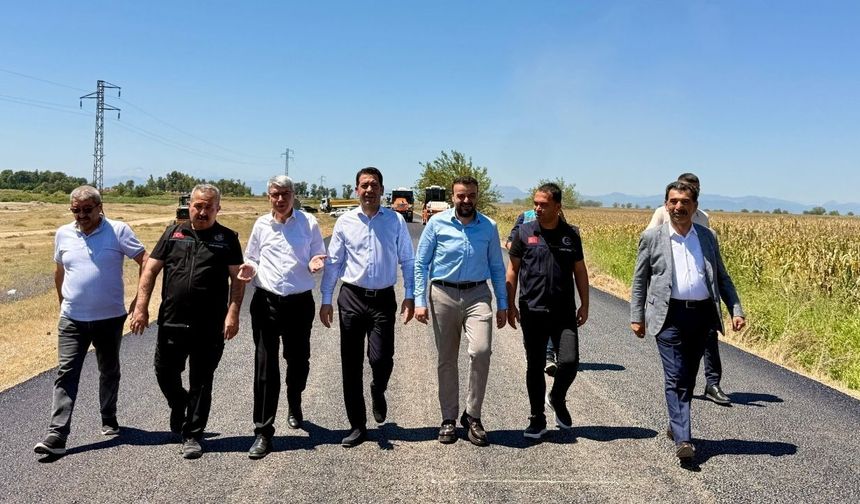 AK Parti Heyetinden Hemite–Endel Yoluna Yerinde İnceleme