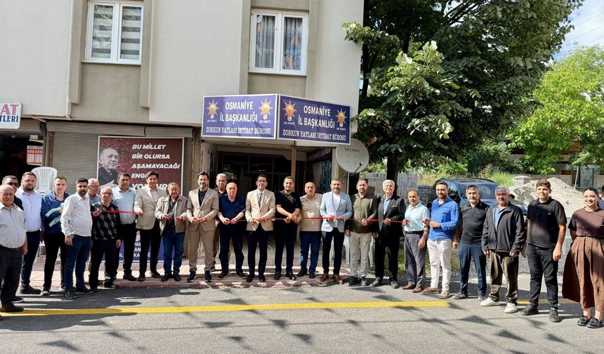 AK Parti’den Zorkun Yaylası’na İrtibat Bürosu