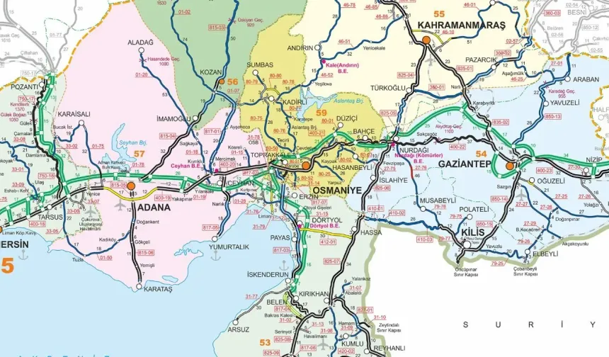 Bu Yollar Kapatıldı! Osmaniye, Hatay ve Gaziantep'te Yeni Trafik Düzeni